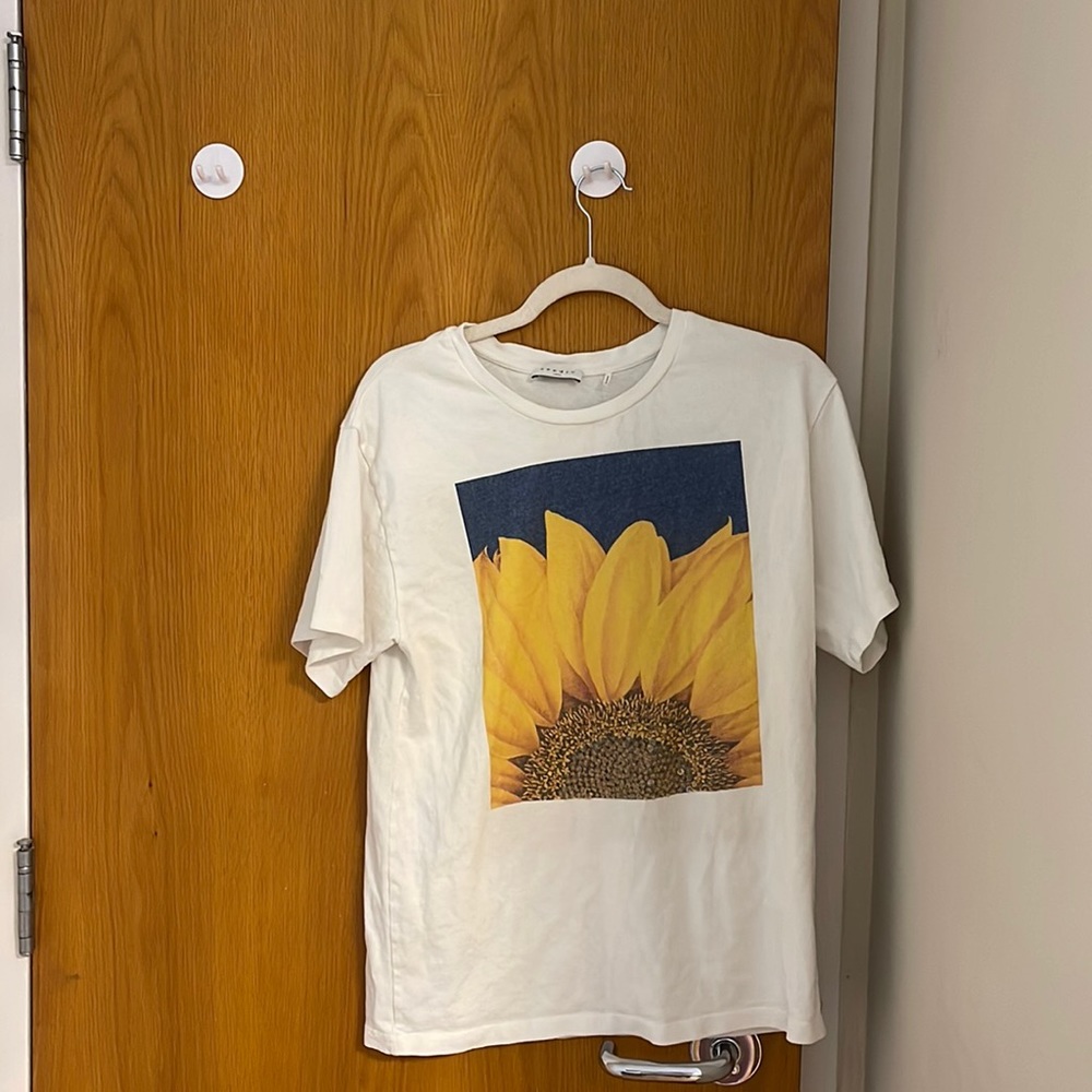 Sandro sunflower shirt worn only once